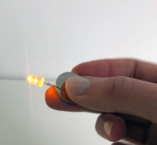 Coin cell batteries for small LED projects