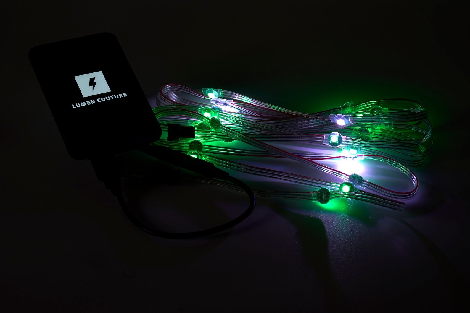 DIY LED kit controller and accessories included with starter kit